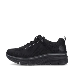 Rieker Women'S Sneaker Low Deep Black