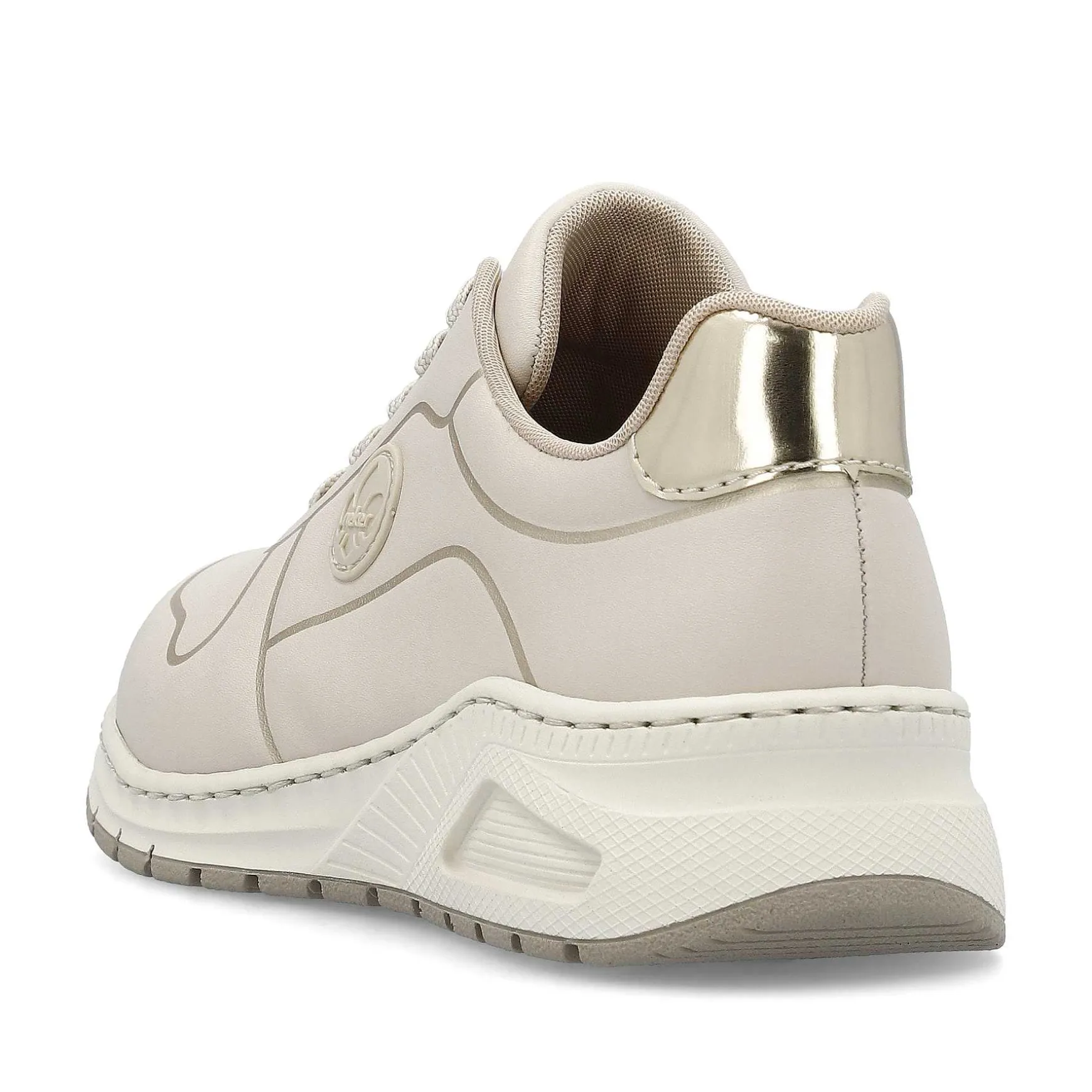 Rieker Women'S Sneaker Low Light Beige