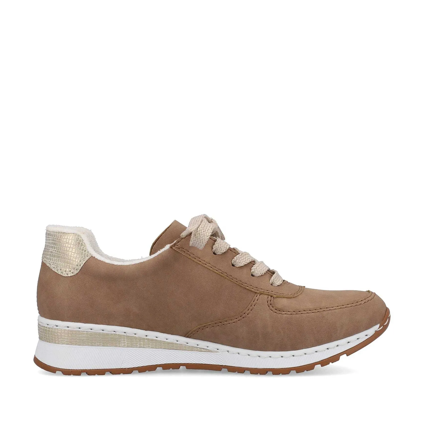 Rieker Women'S Sneaker Low Nut Brown