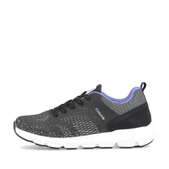Rieker Women'S Sneaker Low Steel Black