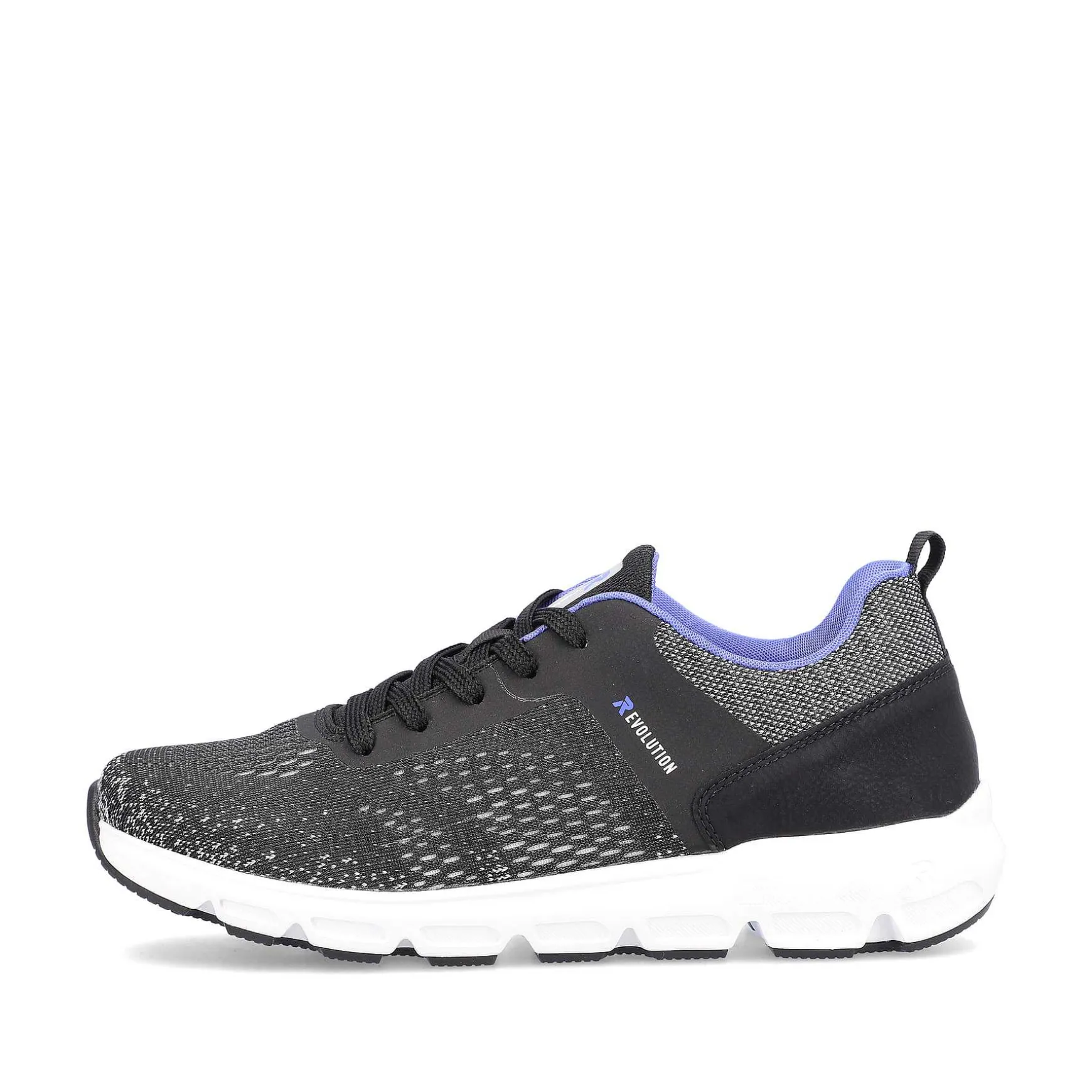 Rieker Women'S Sneaker Low Steel Black