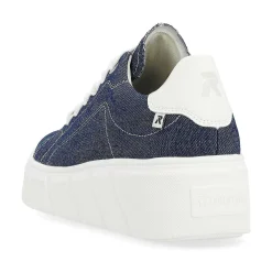 Rieker Women'S Sneaker Low Denim