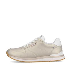 Rieker Women'S Sneaker Low Champagne Metallic