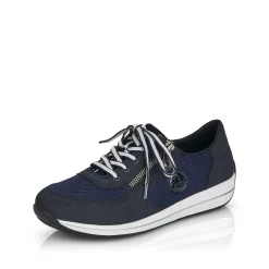 Rieker Women'S Sneaker Low Ocean Blue
