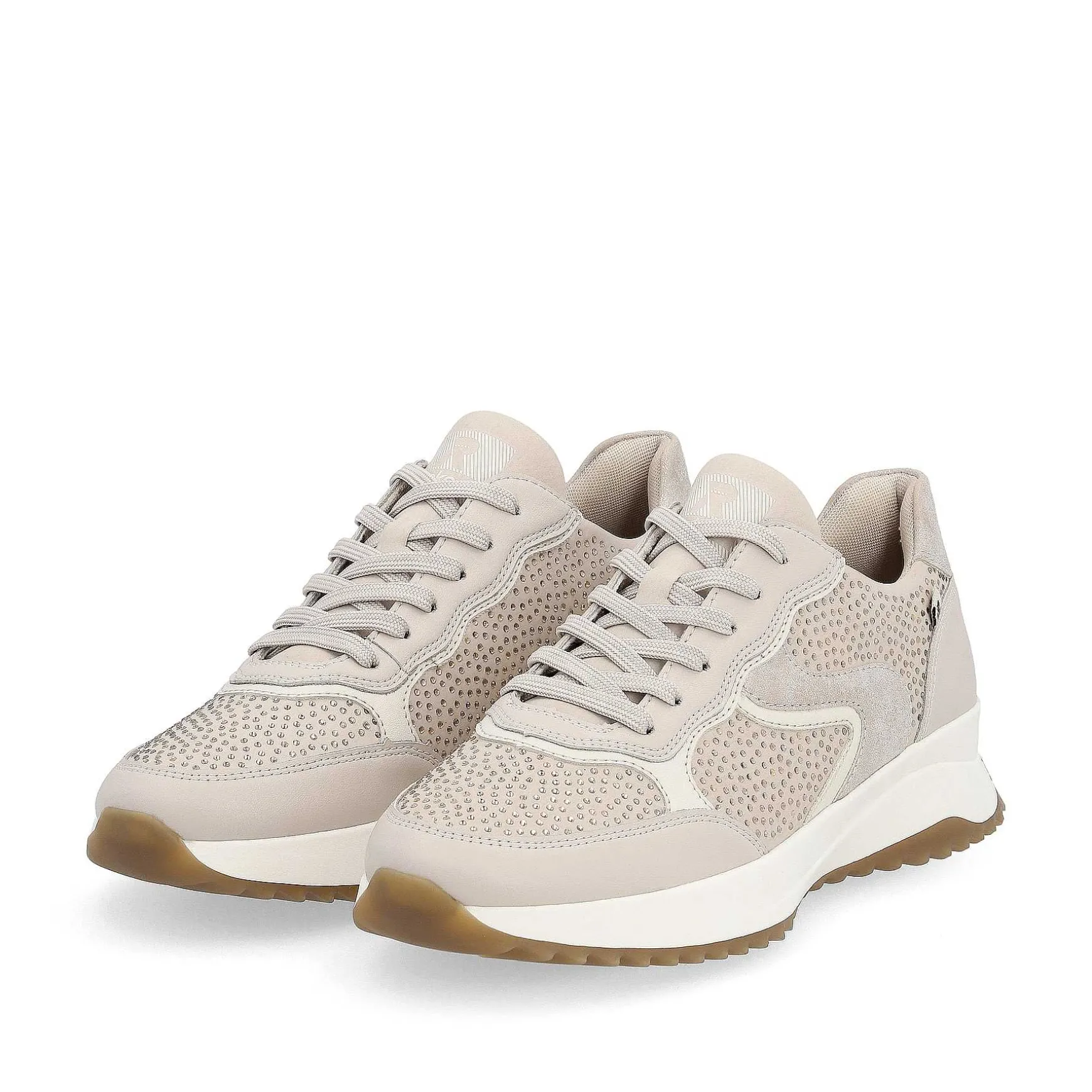 Rieker Women'S Sneaker Low Champagne