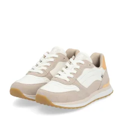 Rieker Women'S Sneaker Low Clay Beige Apricot