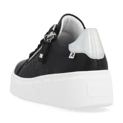 Rieker Women'S Sneaker Low Diamond Black