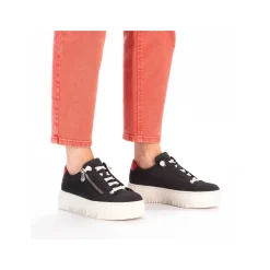 Rieker Women'S Sneaker Low Steel Blue