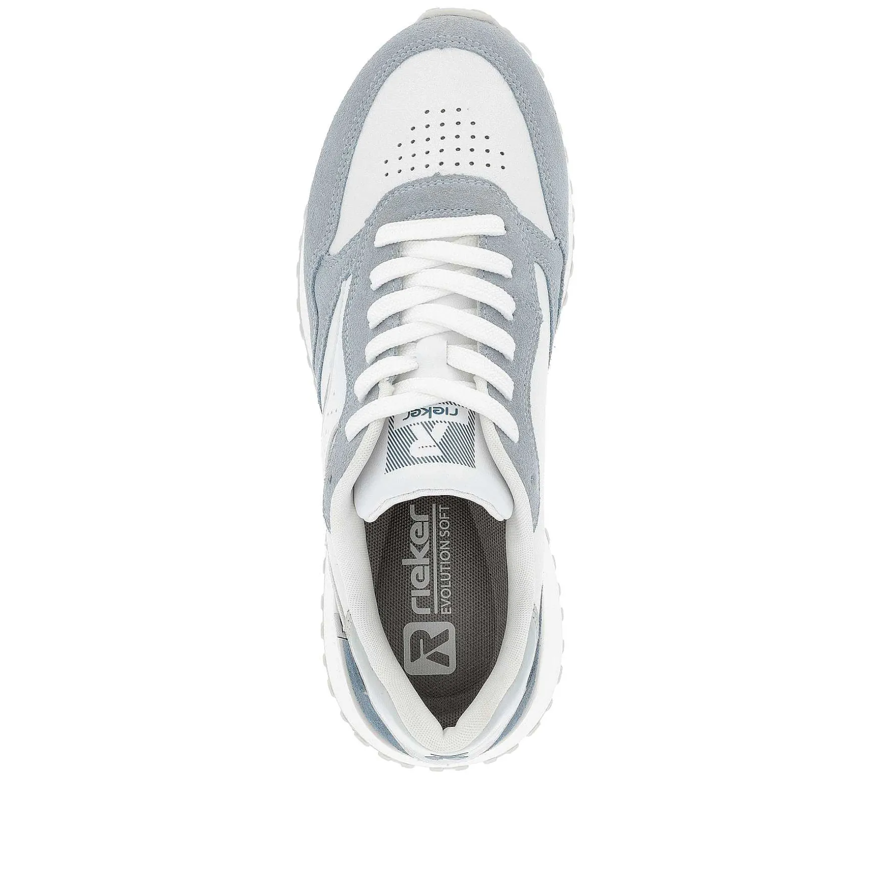 Rieker Women'S Sneaker Low Ocean Blue