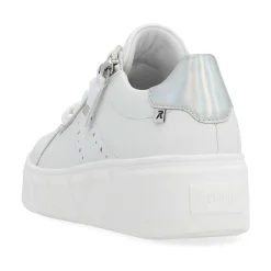 Rieker Women'S Sneaker Low Clear White