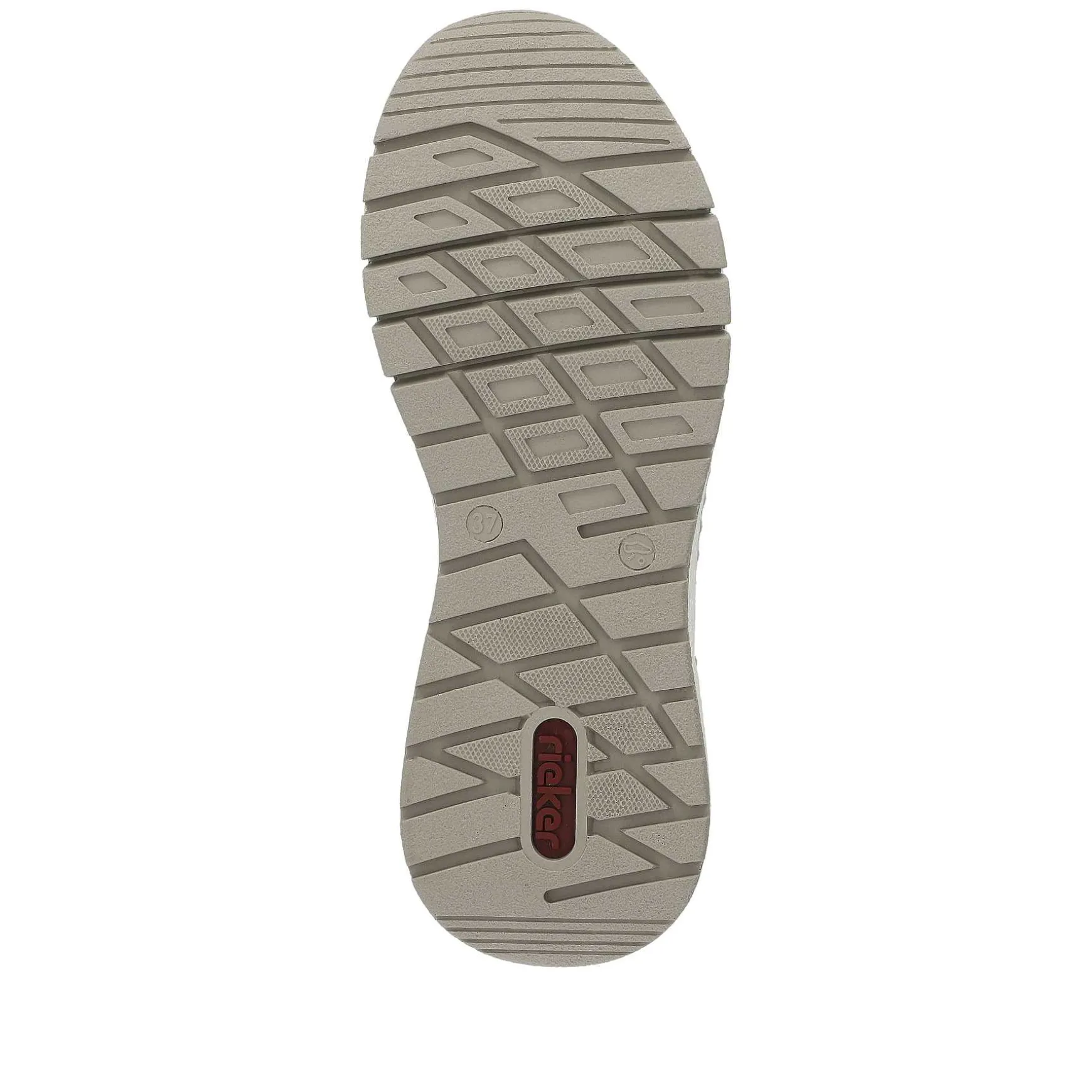 Rieker Women'S Sneaker Low Light Beige