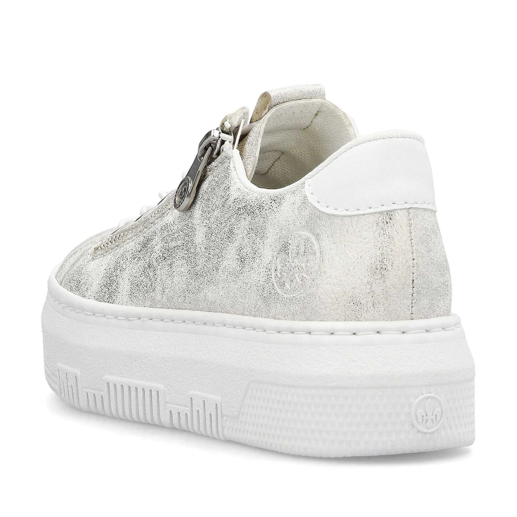 Rieker Women'S Sneaker Low Gray White