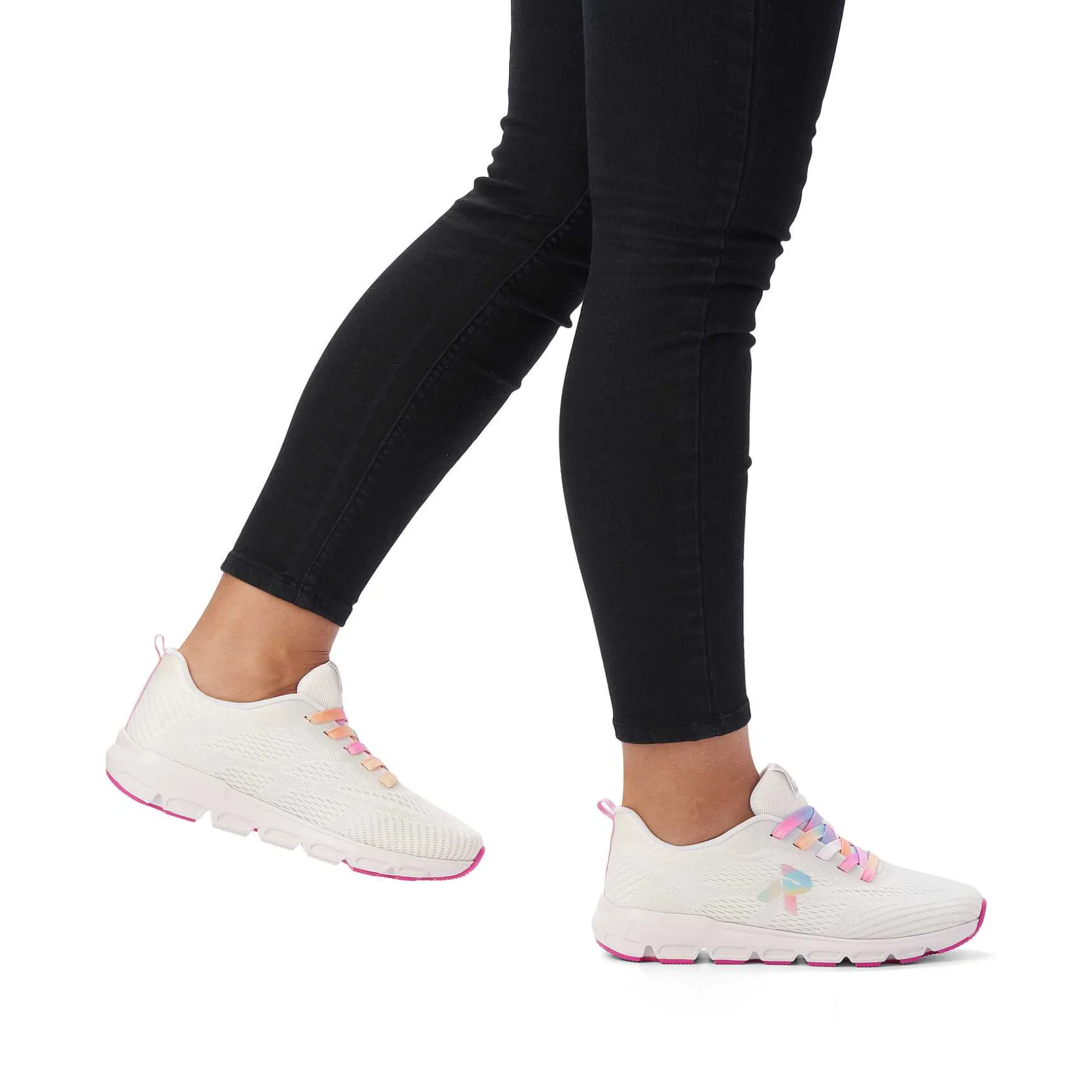 Rieker Women'S Sneaker Low Crystal White