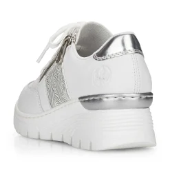 Rieker Women'S Sneaker Low Pure White