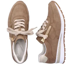 Rieker Women'S Sneaker Low Nut Brown