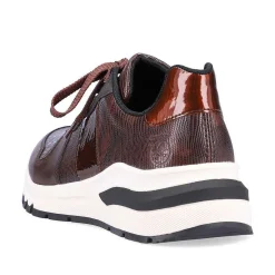 Rieker Women'S Sneaker Low Coffee Brown