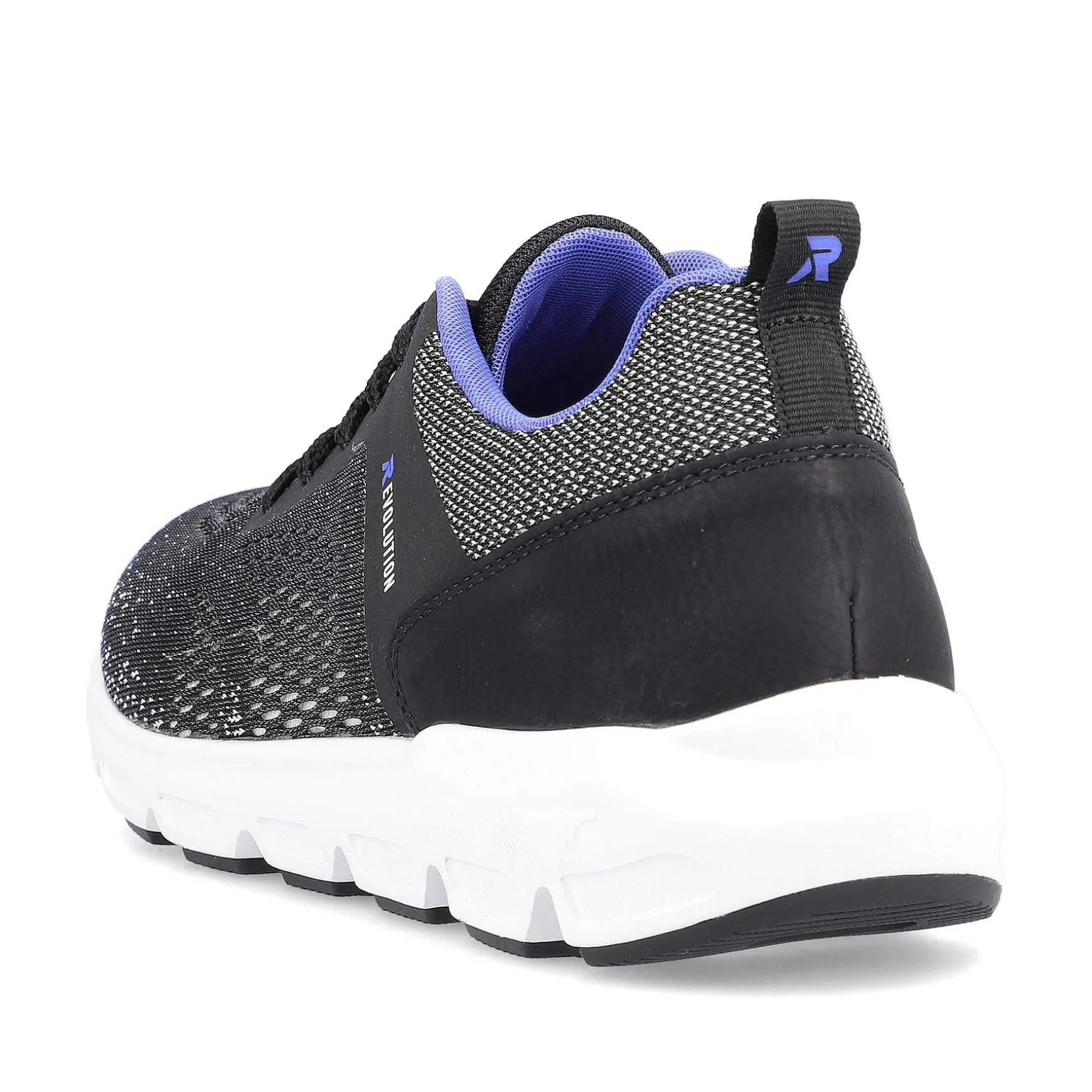 Rieker Women'S Sneaker Low Steel Black