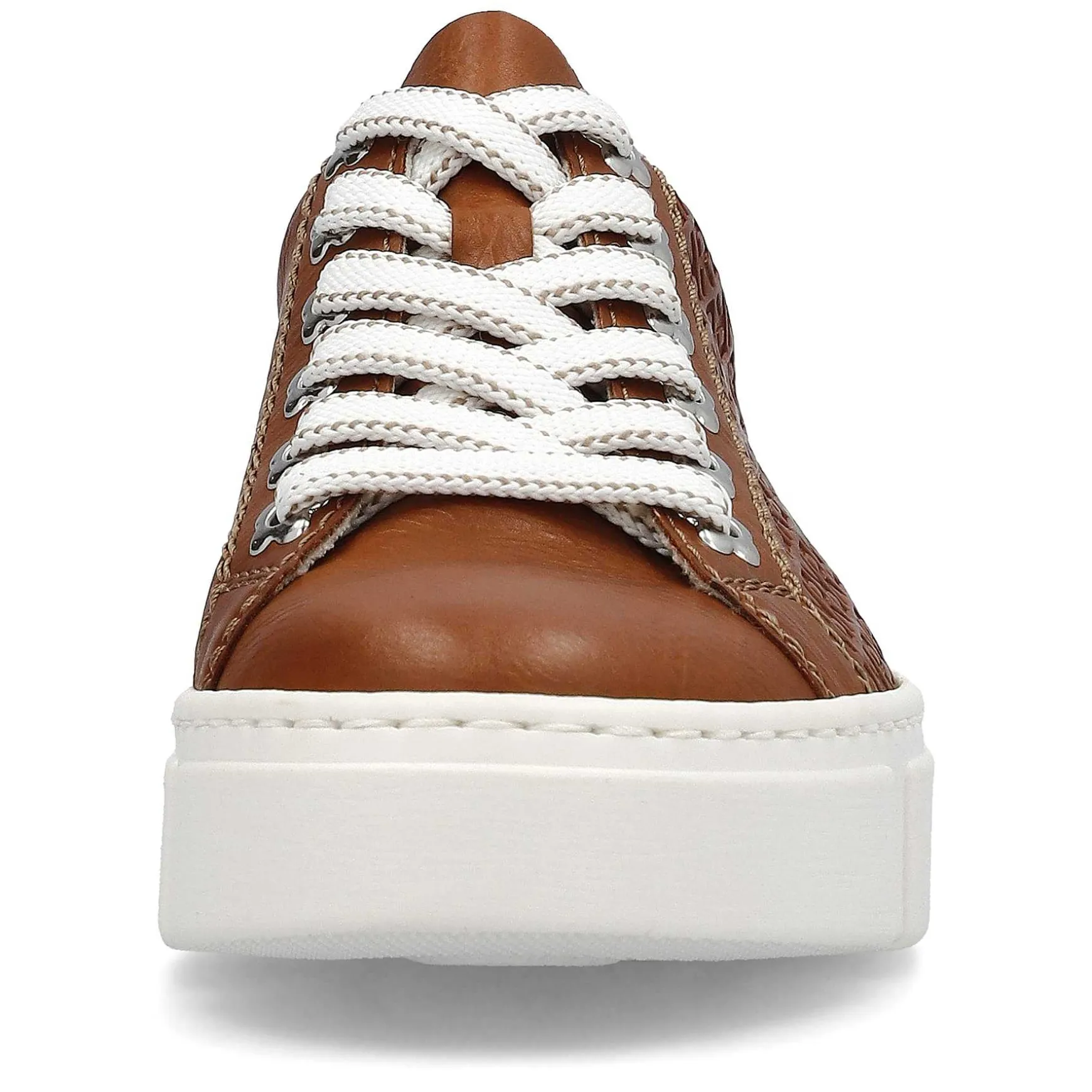 Rieker Women'S Sneaker Low Wood Brown