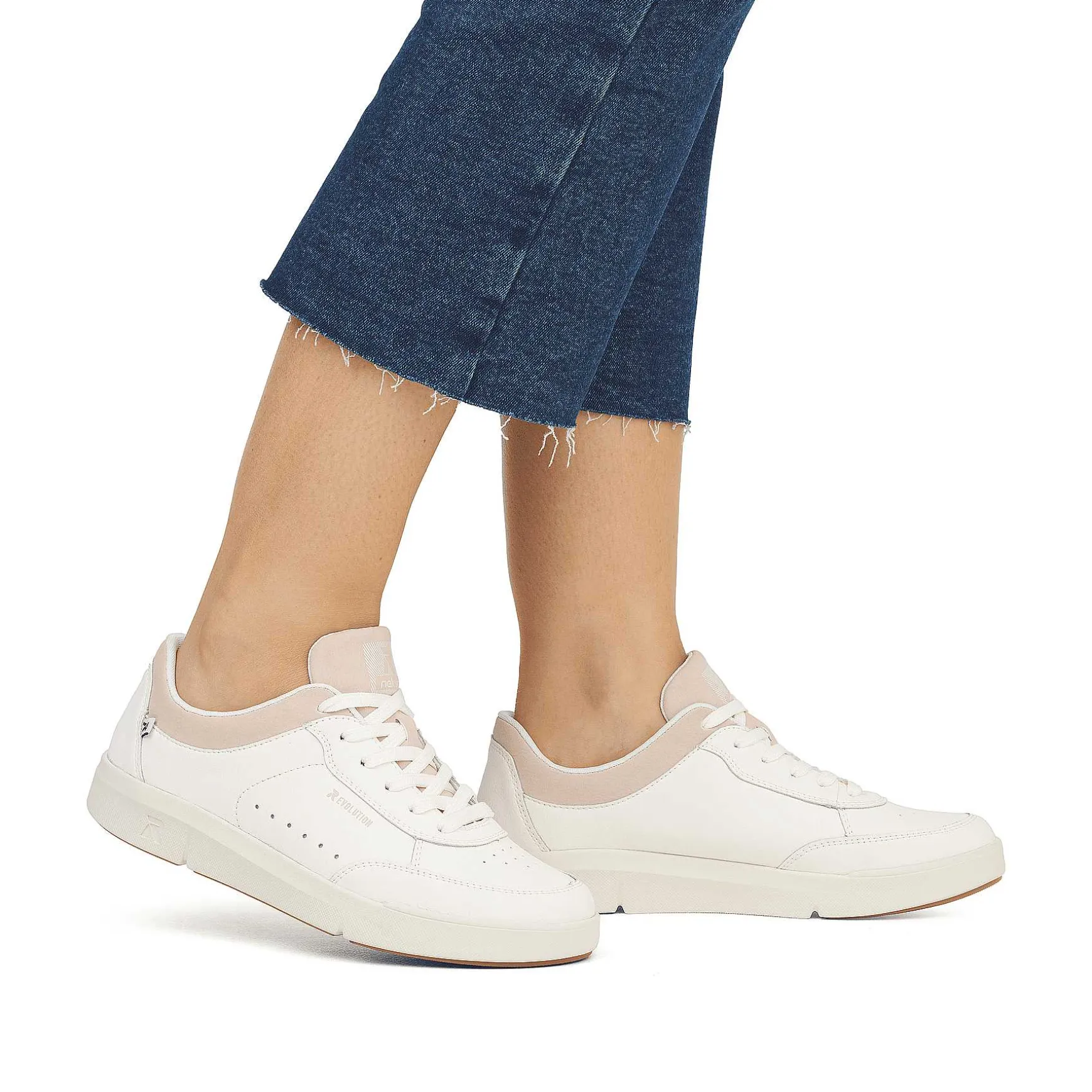 Rieker Women'S Sneaker Low Antique White