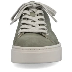 Rieker Women'S Sneaker Low Olive Green-Sand Beige