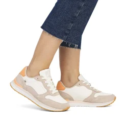Rieker Women'S Sneaker Low Clay Beige Apricot