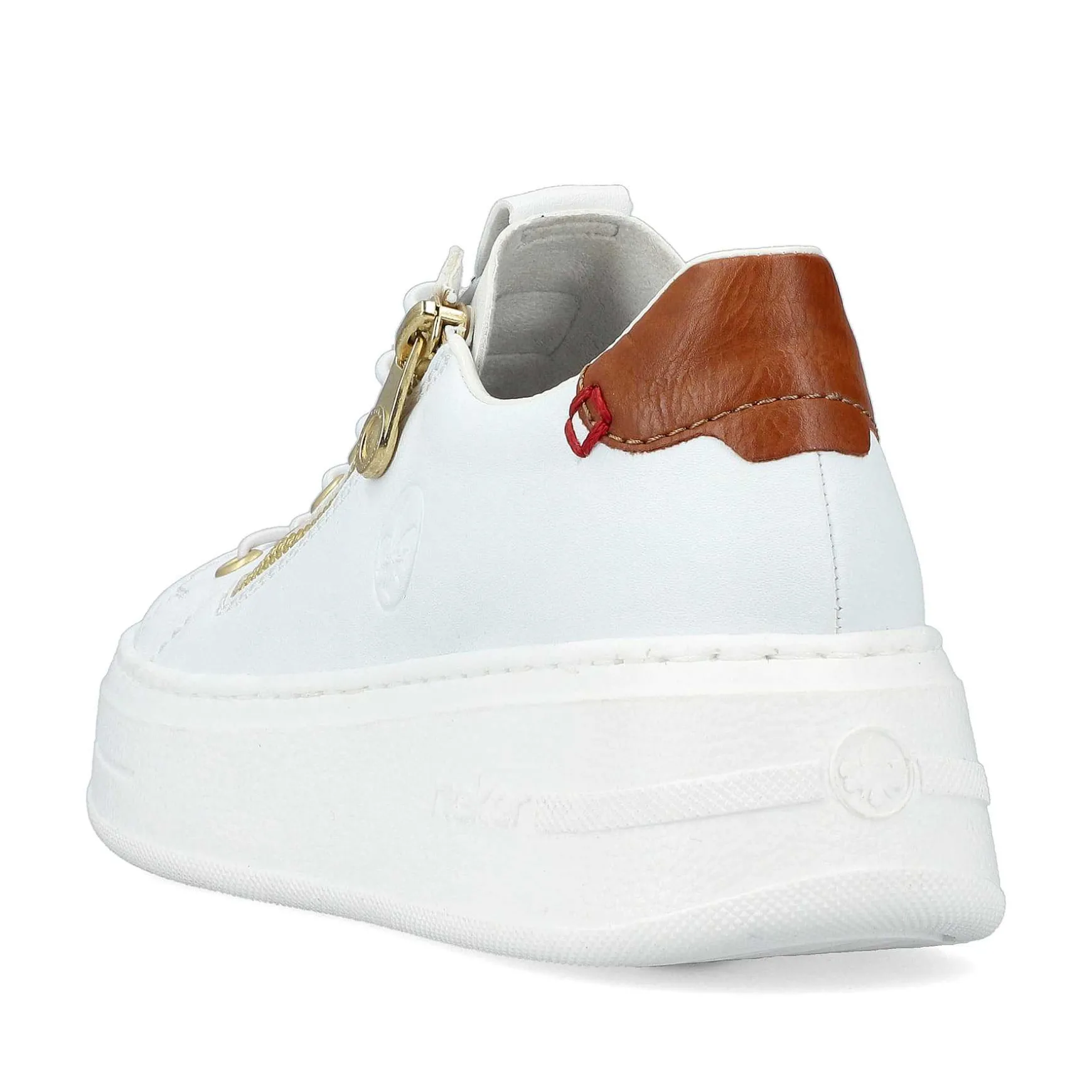 Rieker Women'S Sneaker Low Snow White
