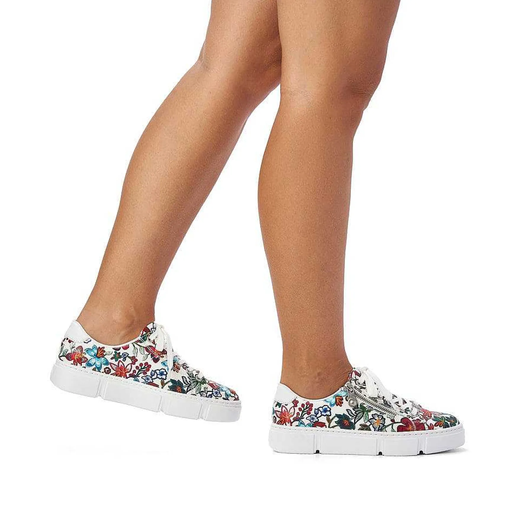 Rieker Women'S Sneaker Low Floral