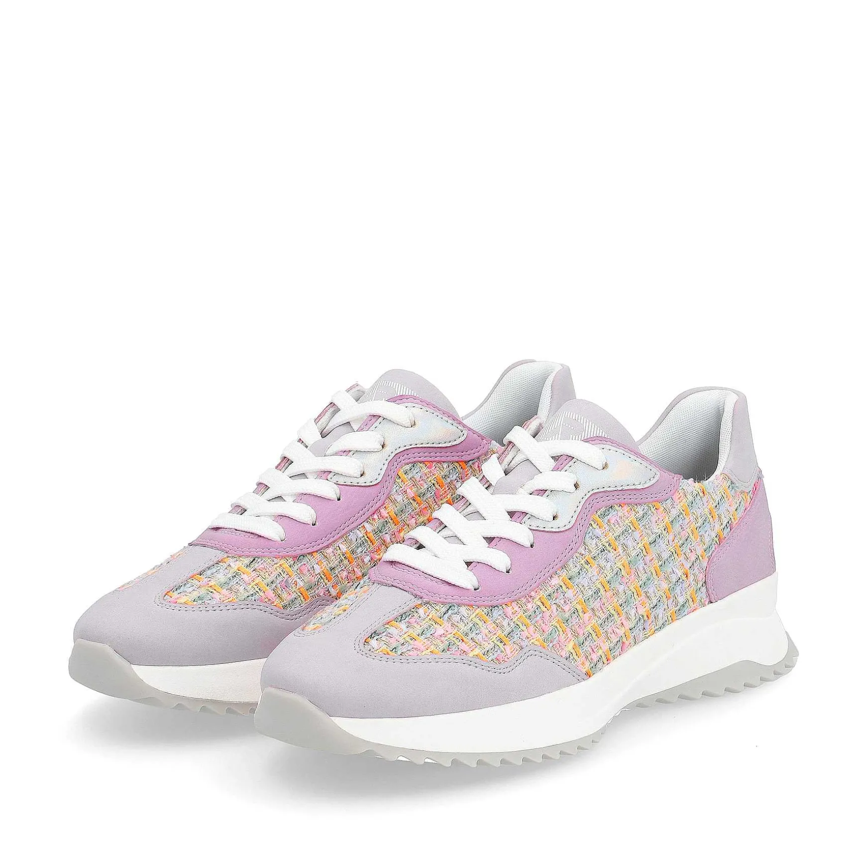 Rieker Women'S Sneaker Low Lavender Multi