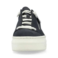Rieker Women'S Sneaker Low Steel Blue