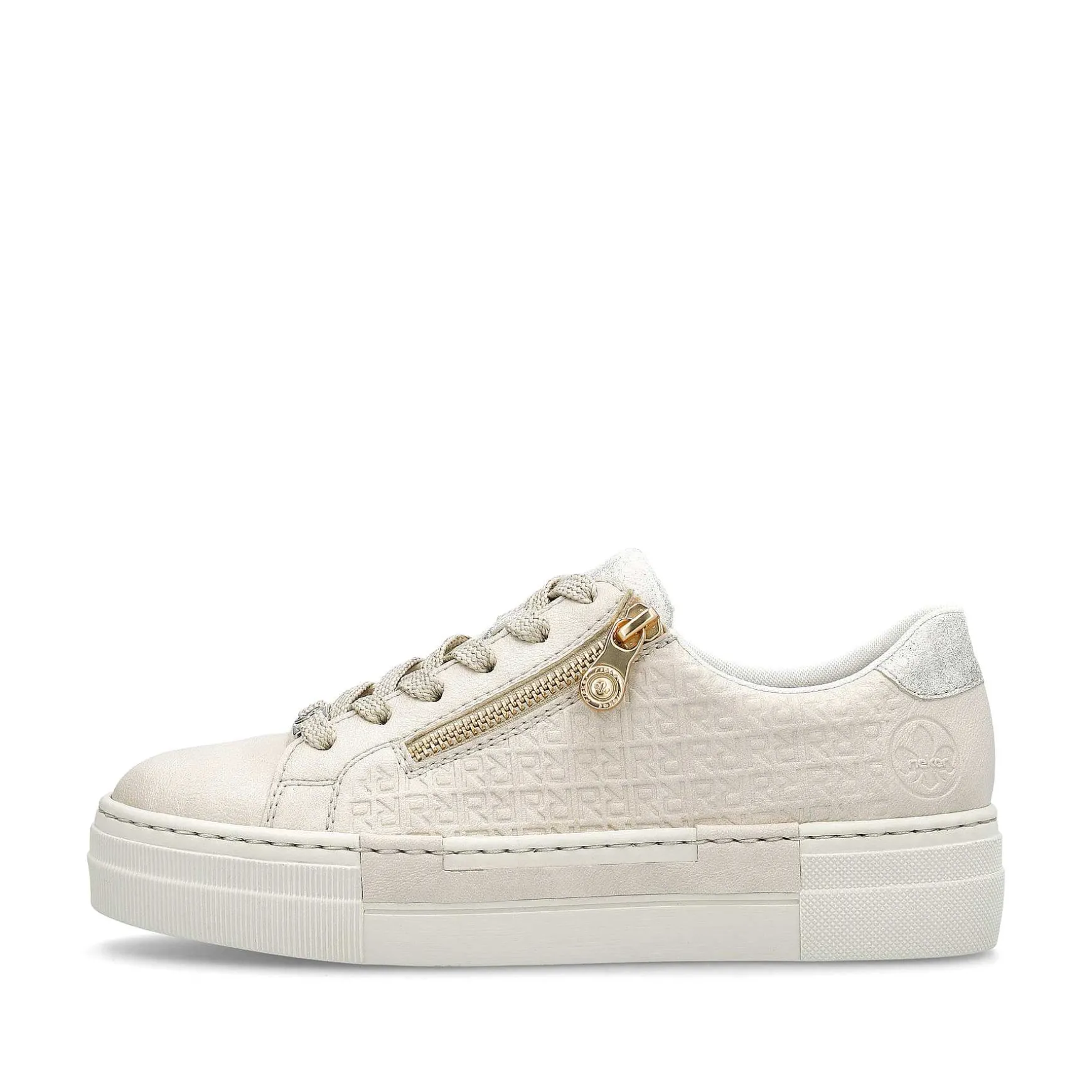Rieker Women'S Sneaker Low Old White