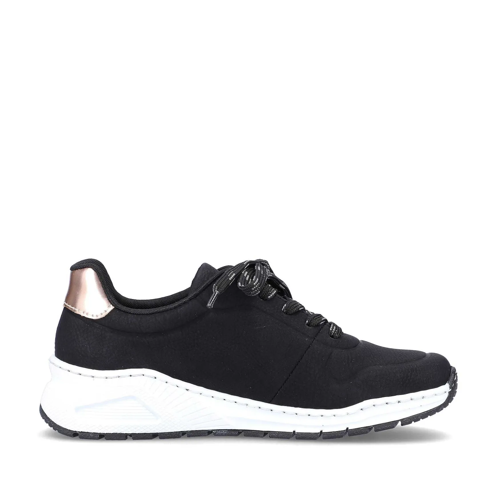 Rieker Women'S Sneaker Low Night Black