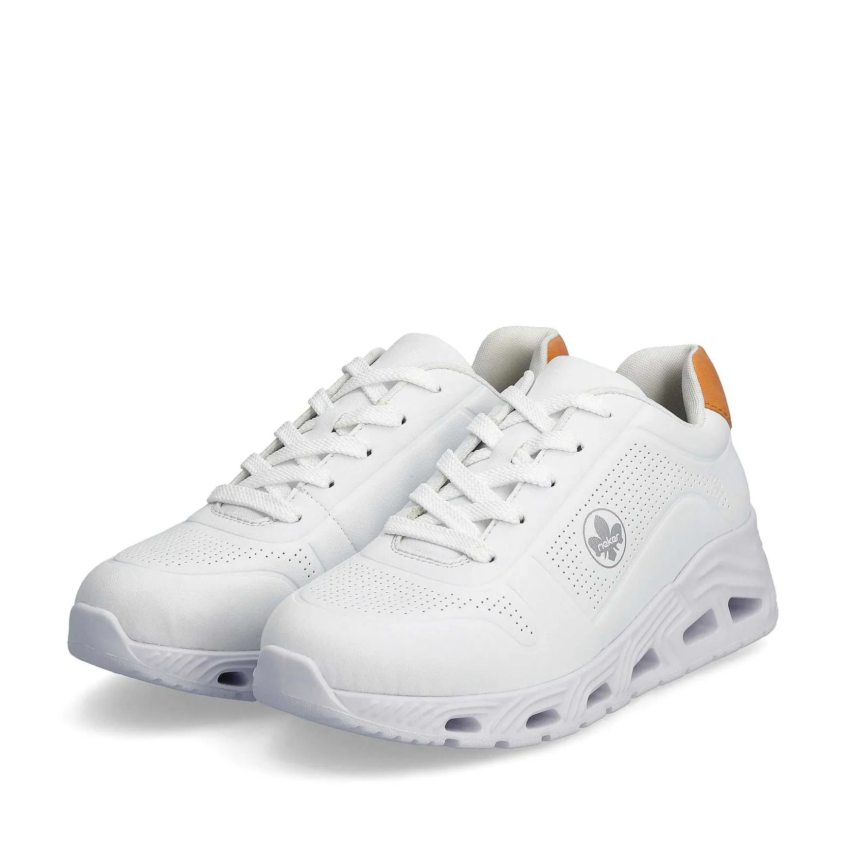 Rieker Women'S Sneaker Low Brilliant White