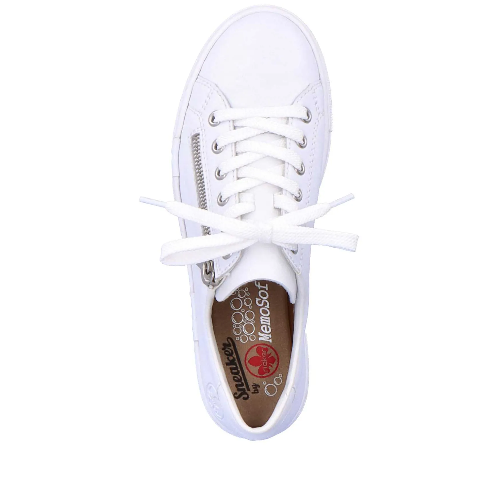 Rieker Women'S Sneaker Low Pure White
