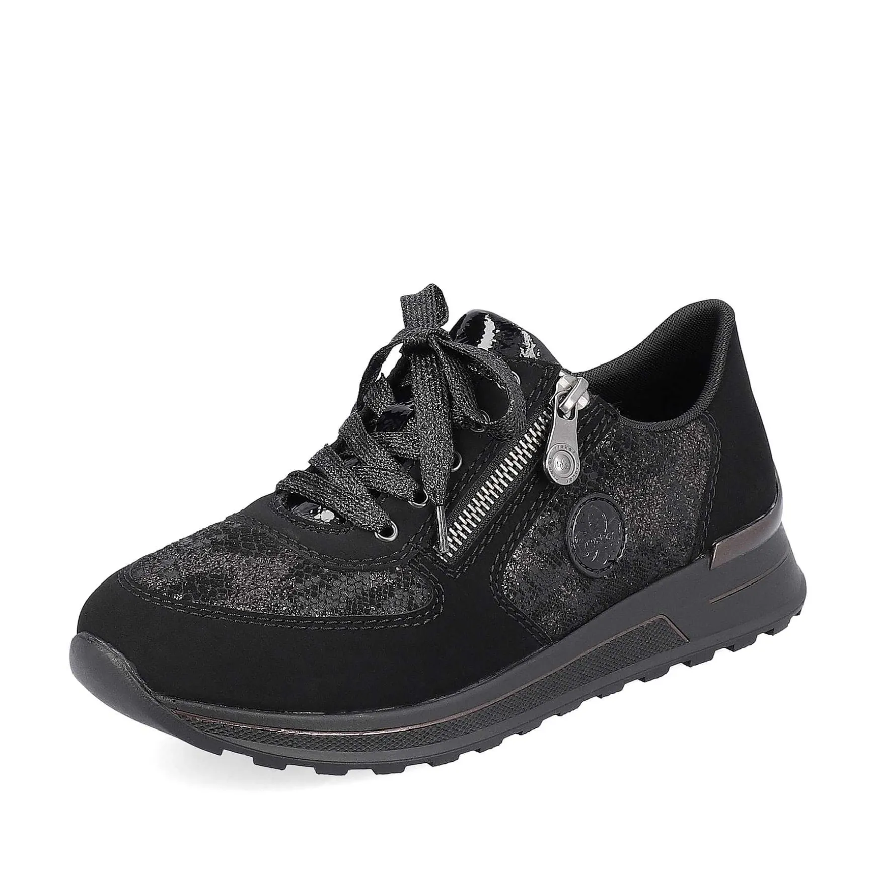 Rieker Women'S Sneaker Low Night Black