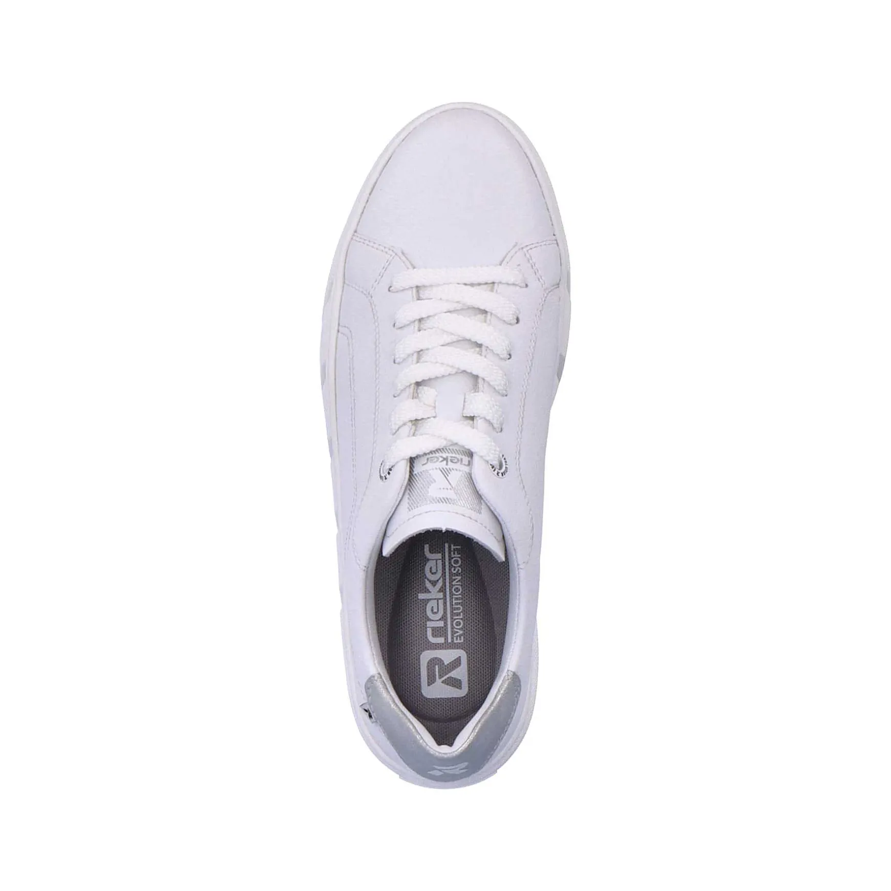 Rieker Women'S Sneaker Low Crystal White