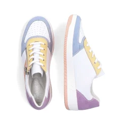 Rieker Women'S Sneaker Low White-Colorful