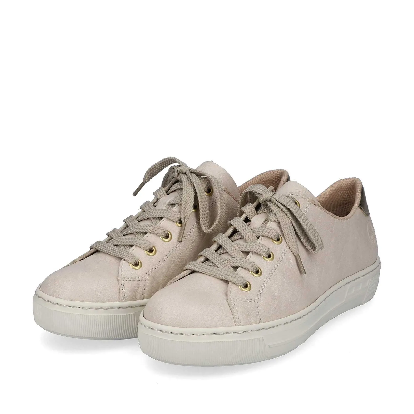 Rieker Women'S Sneaker Low Light Beige