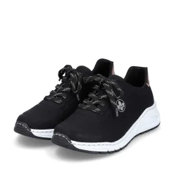 Rieker Women'S Sneaker Low Night Black