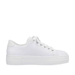 Rieker Women'S Sneaker Low Pure White