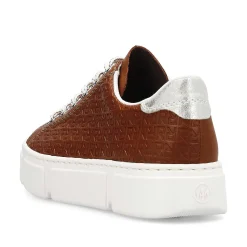 Rieker Women'S Sneaker Low Wood Brown