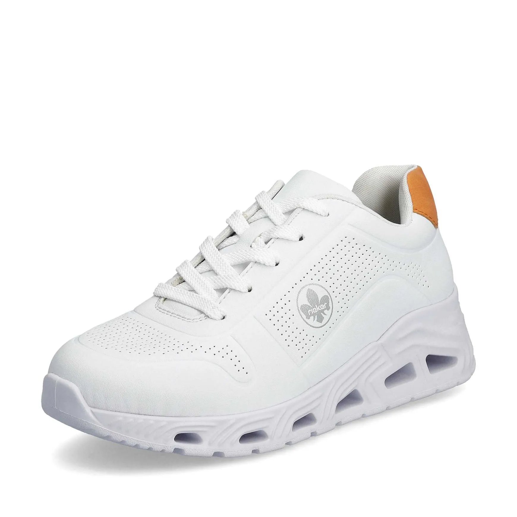 Rieker Women'S Sneaker Low Brilliant White