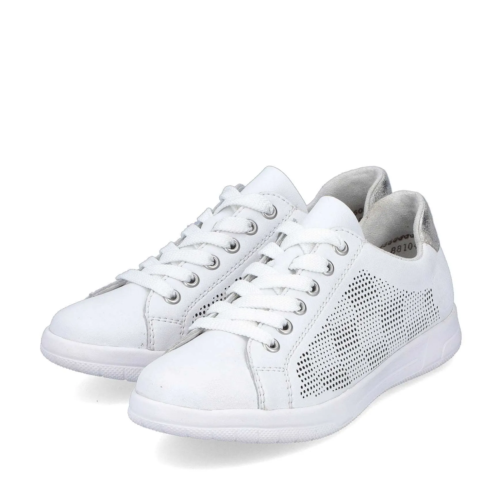 Rieker Women'S Sneaker Low Pure White