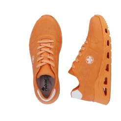 Rieker Women'S Sneaker Low Glowing Orange
