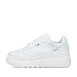 Rieker Women'S Sneaker Low Crystal White