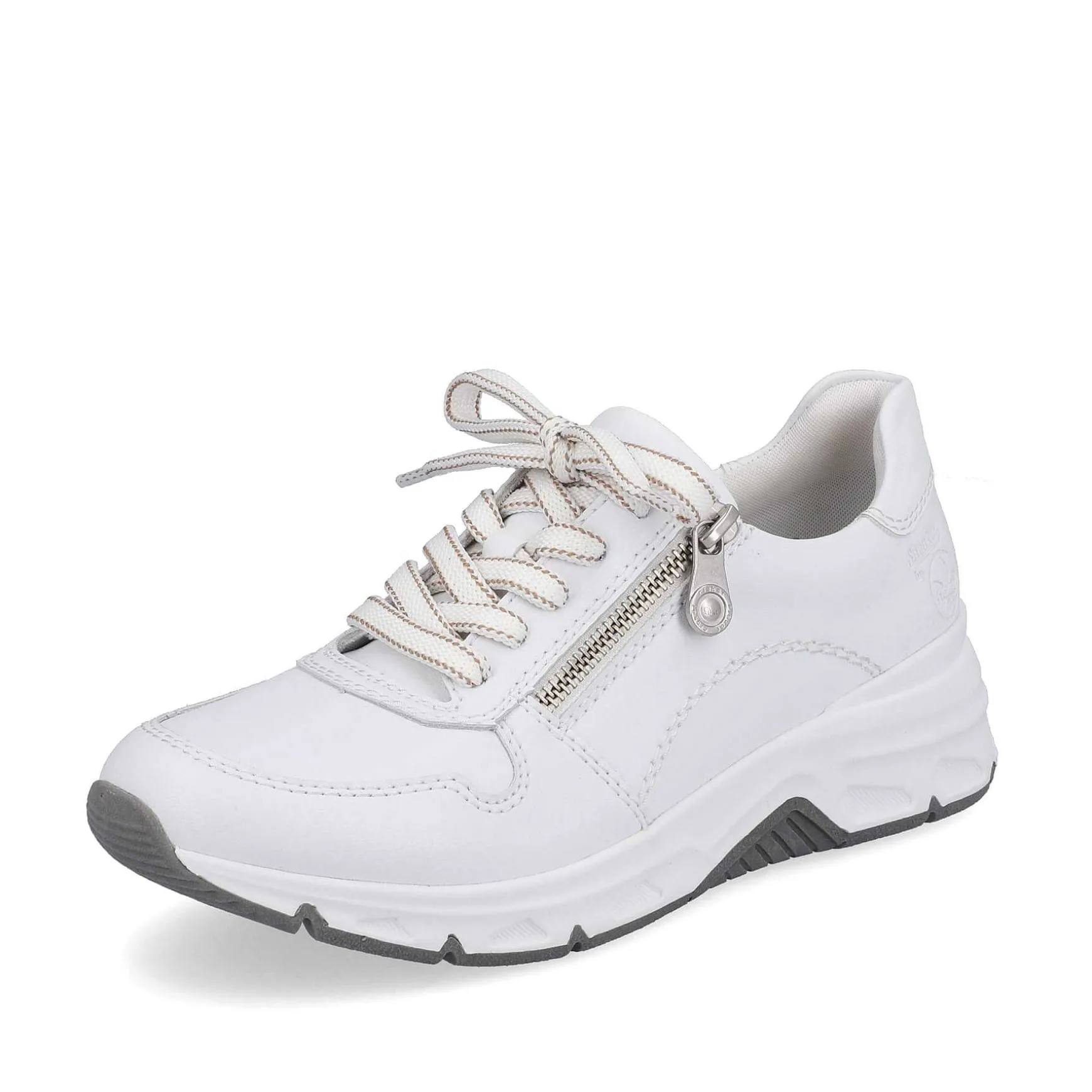 Rieker Women'S Sneaker Low Crystal White