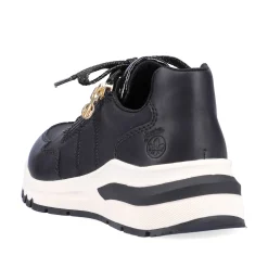 Rieker Women'S Sneaker Low Night Black