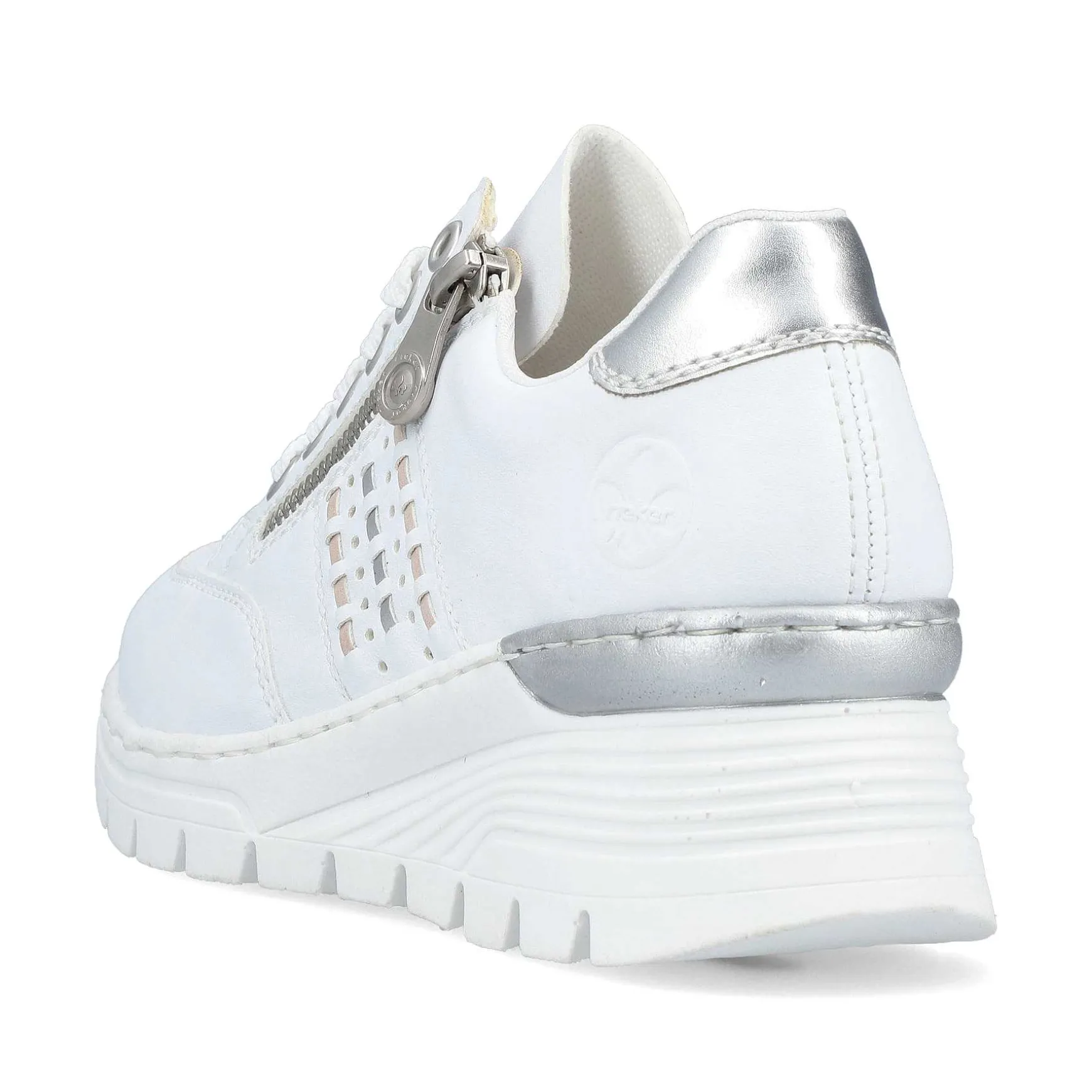 Rieker Women'S Sneaker Low Pure White