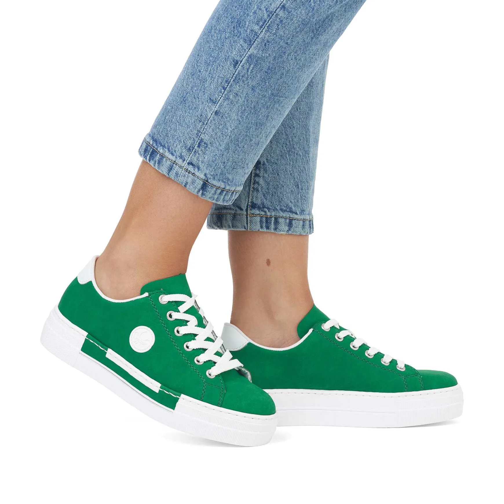 Rieker Women'S Sneaker Low Grass Green
