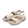 Rieker Women'S Strappy Sandals Light Beige
