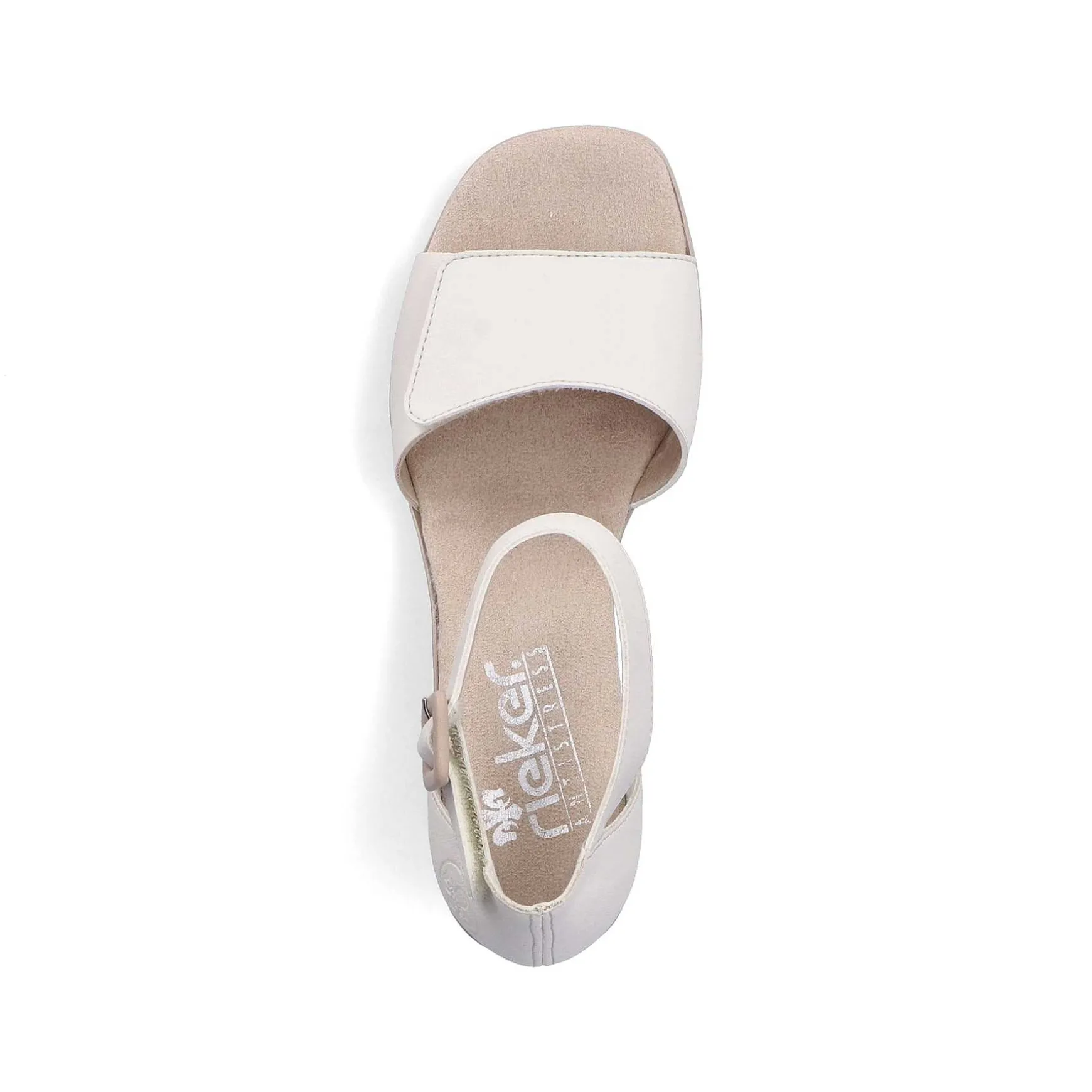 Rieker Women'S Strappy Sandals Light Beige